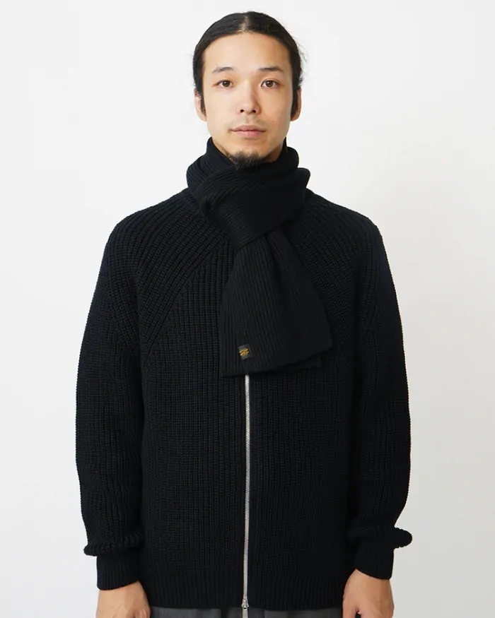 BATONERデザイナー奥山氏が解説 /  SOLID WOOL MUFFLER