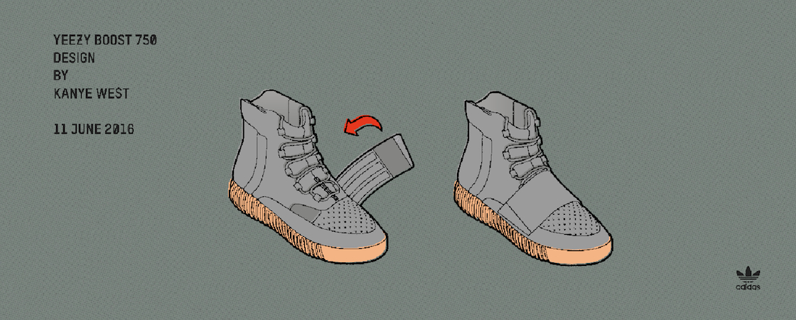 adidas Originals YEEZY BOOST DESIGN BY KANYE WEST