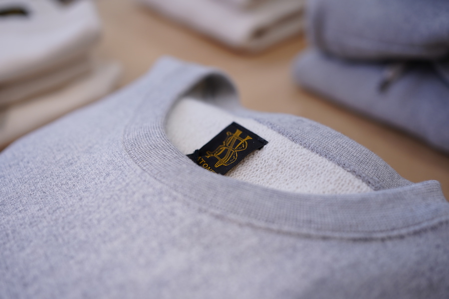 LOOPWHEEL KNITYARN CREW NECK SWEAT