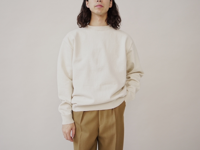 Yonetomi RIGID CASHMERE SWEATER 米富繊維-