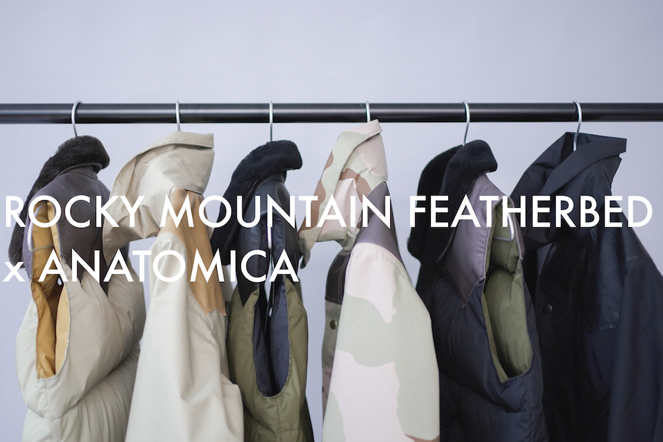 ROCKY MOUNTAIN FEATHERBED x ANATOMICA NEW RELEASE EVENT
