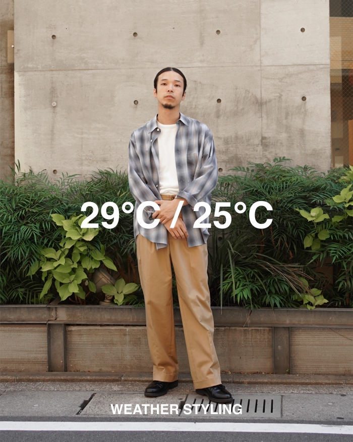 WEATHER STYLING - 31℃ / 18℃