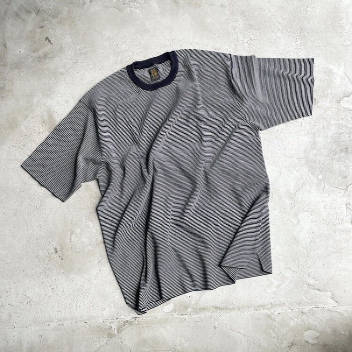 BATONER - 32G SMOOTH KNIT CREW NECK T-SHIRT