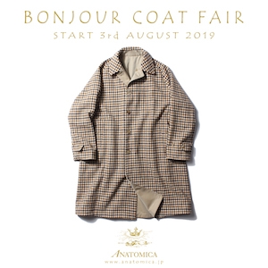 Anatomica 2019 F/W BONJOUR COAT FAIR