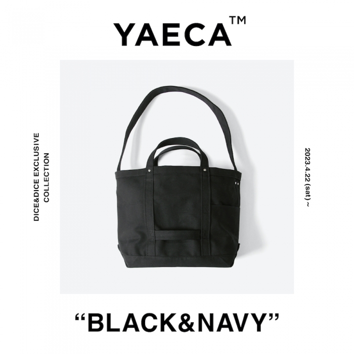 YAECA for Dice&Dice ”BLACK&NAVY”