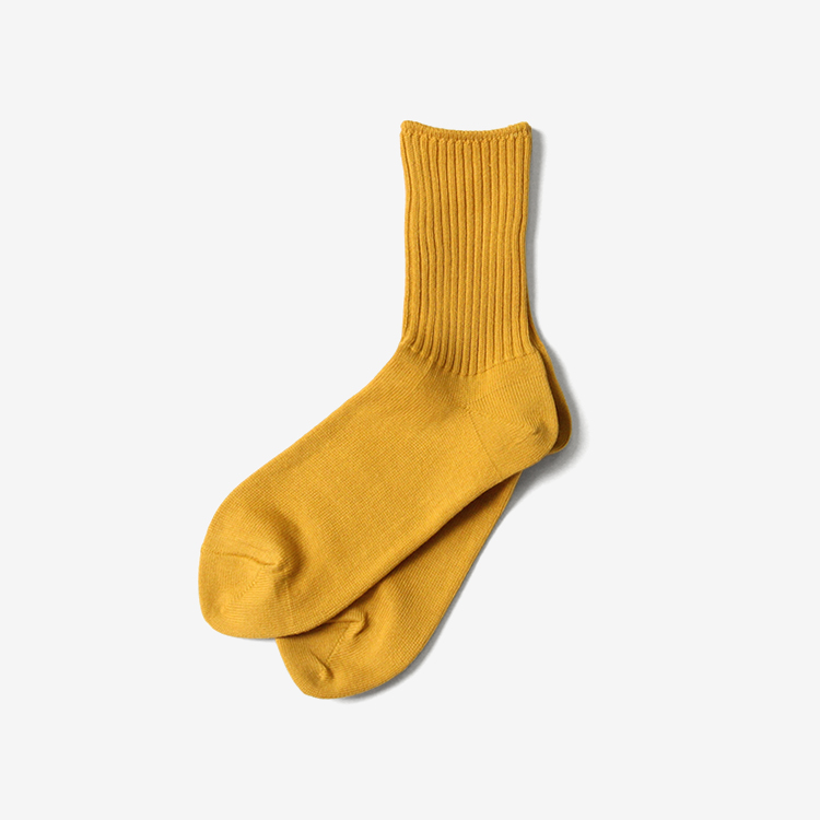 Tomo & Co / RIB SOX / MUSTARD