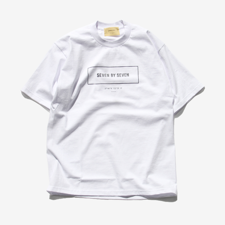 SEVEN BY SEVEN / LOGO S/S TEE / WHITE