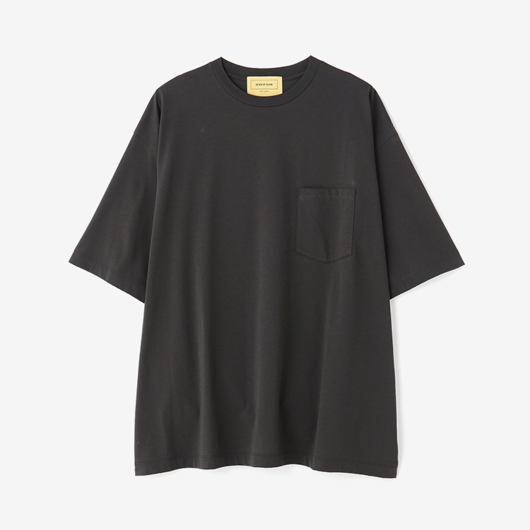 SEVEN BY SEVEN / POCKET TEE  S/S - Tchnorama - / CHARCOAL