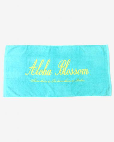 Aloha Blossom (MEN) / BEACH TOWEL / BLUE