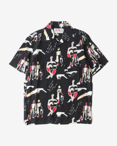 Aloha Blossom (MEN) / BOSSA NOVA / BLACK