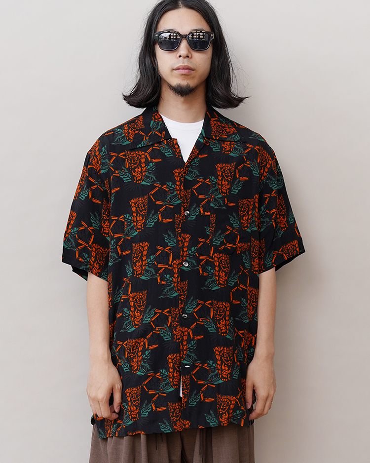 Aloha Blossom (MEN) / TIKI / BLACK