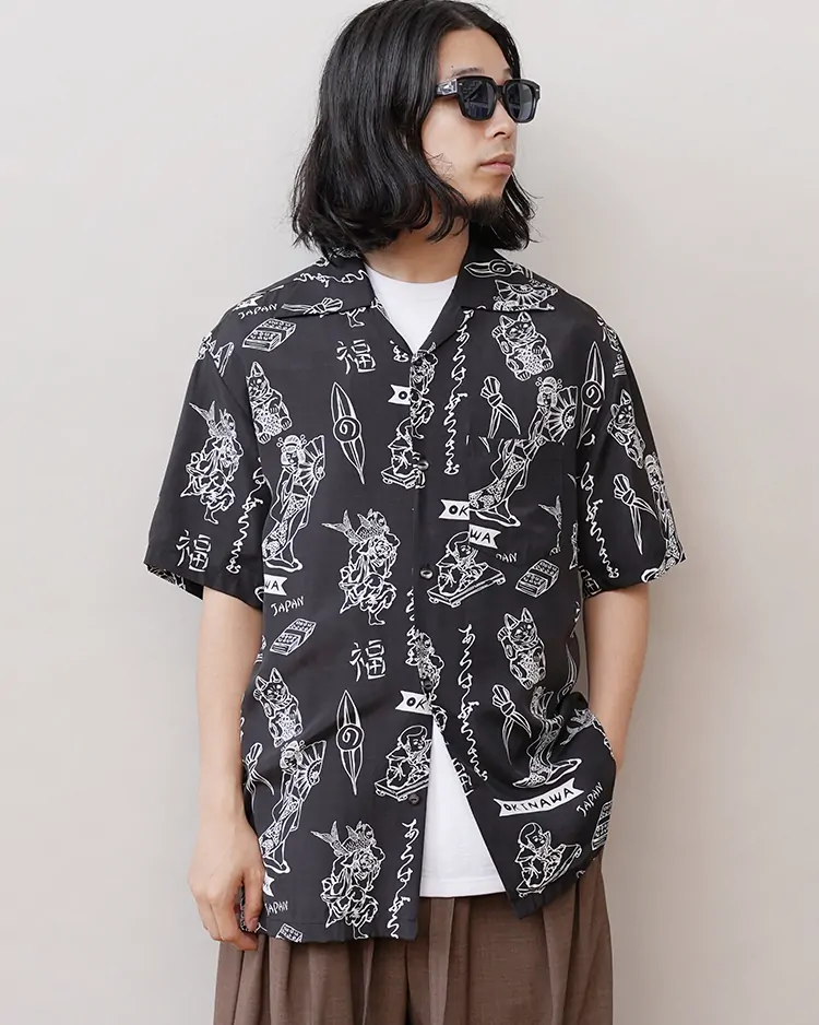 Aloha Blossom (MEN) / LUCKY / BLACK