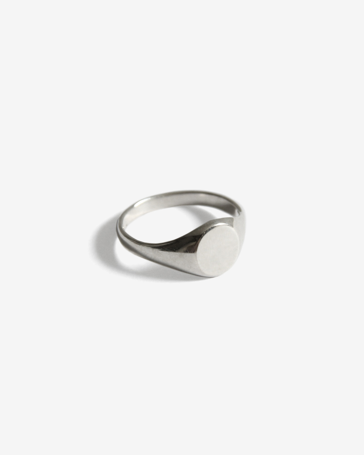 Garden of eden / OVAL SIGNET RING (ED-VG17-SR02)