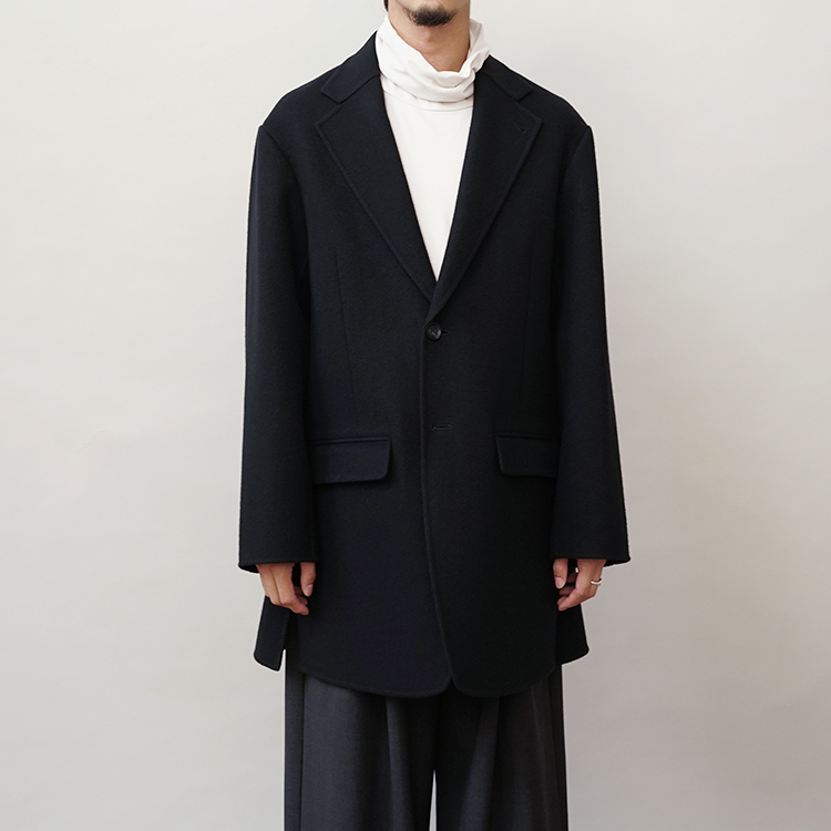 28日迄限定値下 22AW NICENESS ANDERSON コート色ネイビー