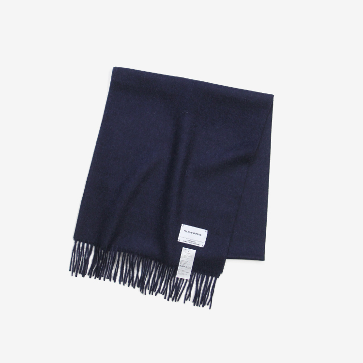 THE INOUE BROTHERS... / Brushed Scarf / NAVY