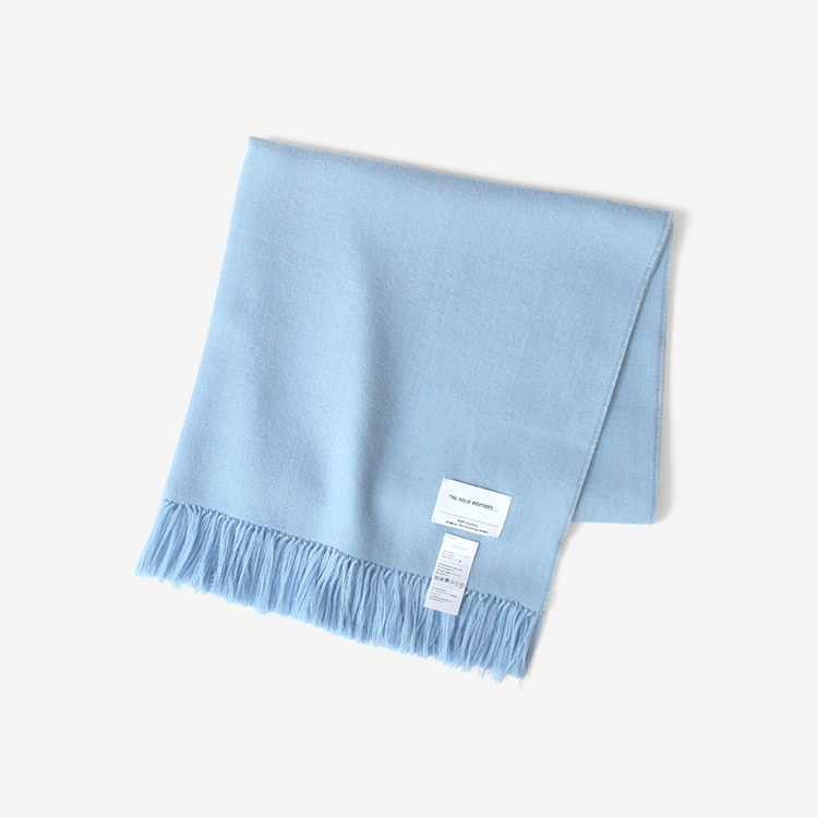 THE INOUE BROTHERS... / Non Brushed Large Stole / BLUE