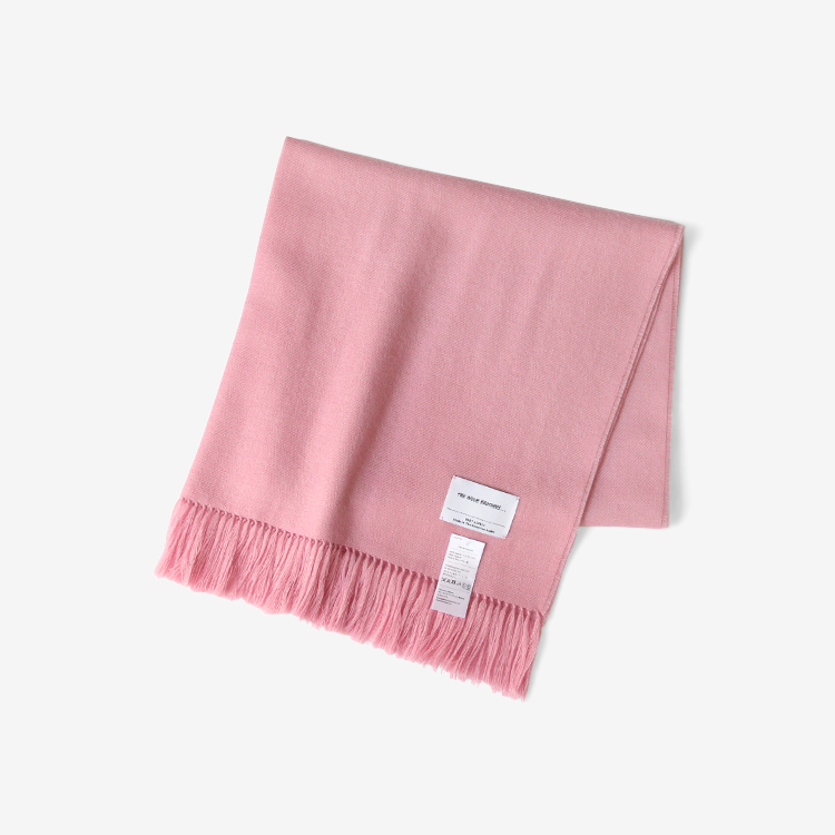 THE INOUE BROTHERS... / Non Brushed Large Stole / PINK