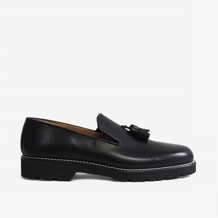 TUSSEL COCK SHOES / BLACK | Tomo & Co(トモ&シーオー) | SHOES 