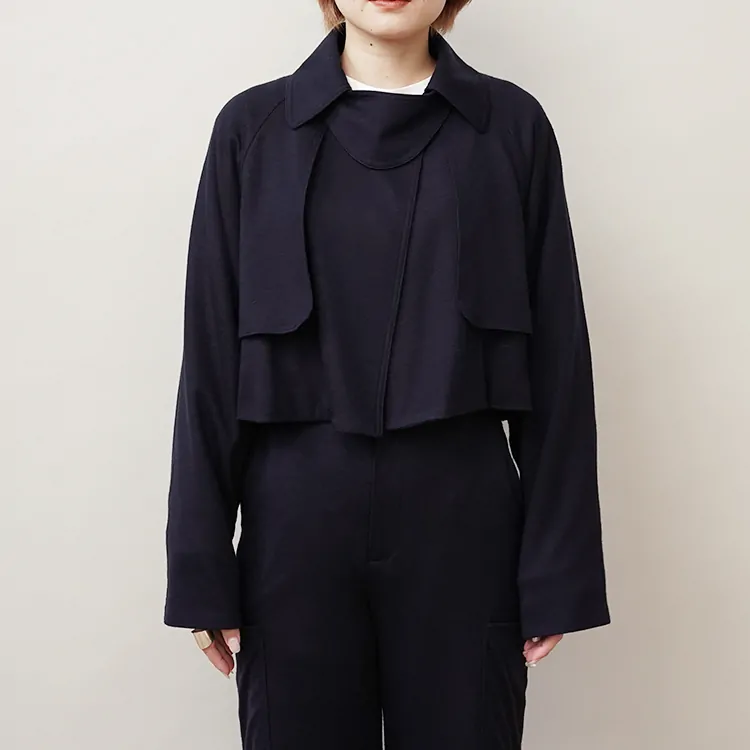 ZOE / CAMBLY SHORT TRENCH / NAVY