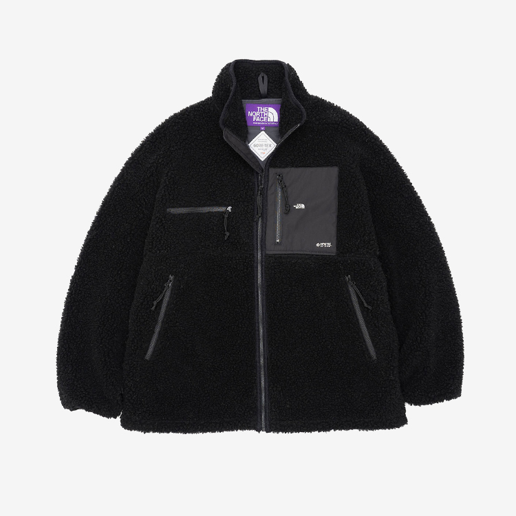 Wool Boa Fleece Field Jacket / BLACK | THE NORTH FACE PURPLE LABEL