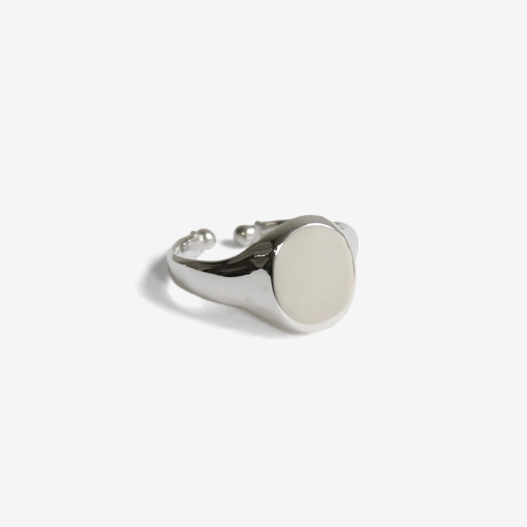 Garden of eden / SIGNET OVAL TOE RING (ED-VG18-STR04)