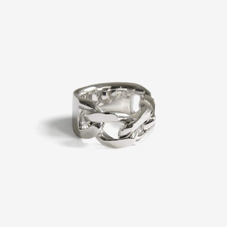 Garden of eden / CURB CHAIN ID RING(L/13mm) (ED-VG17-CR02L)