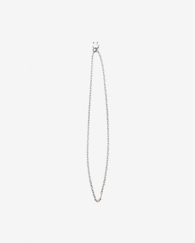 Garden of eden / MIXCHAIN NECKLACE SV925&18K 50cm (22SS-036)