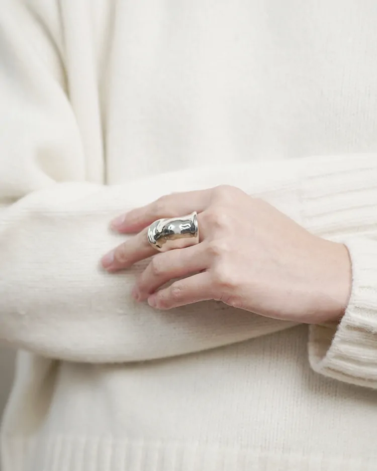 Garden of eden / CHOPIN RIGHT FINGER  ARMOR RING(ED-VG18-AR01)