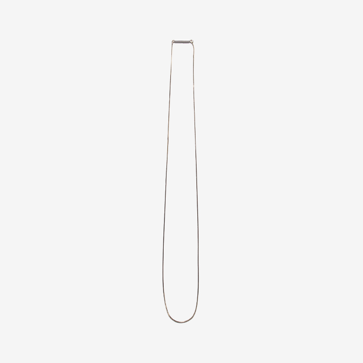 Garden of eden / MIX CUT SNAKE CHAIN NECKLACE 45cm(21SS-MCNK03)