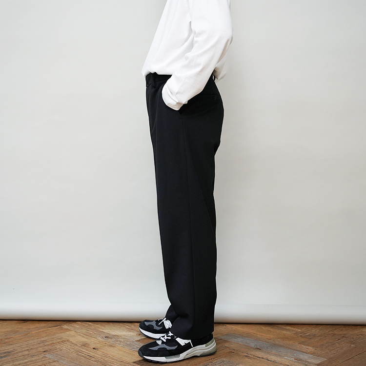 WIDE TAPERED - 2WAY PANTS(52657) / D.CHARCOAL | YAECA (MEN)(ヤエカ ...