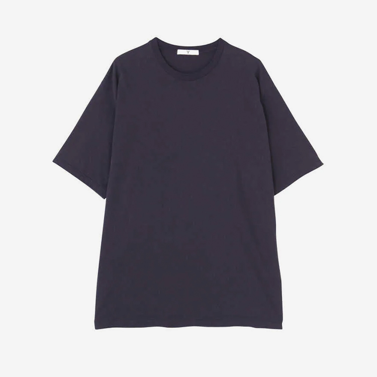 Y / ORGANIC COTTON JERSEY S/S T / NAVY