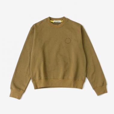  / Harvey Weight French Terry Crew / BEIGE