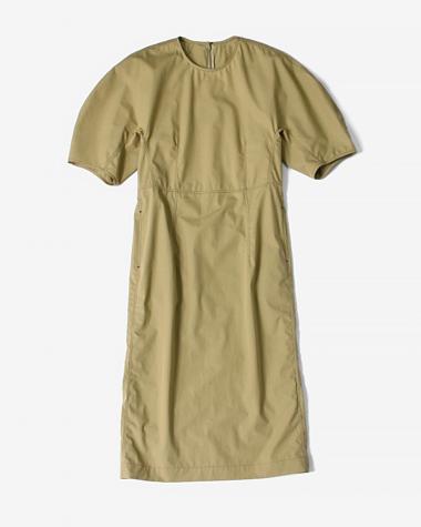 YLÈVE (WOMEN) / COTTON WEATHER DOLMAN SLEEVE OP / KHAKI