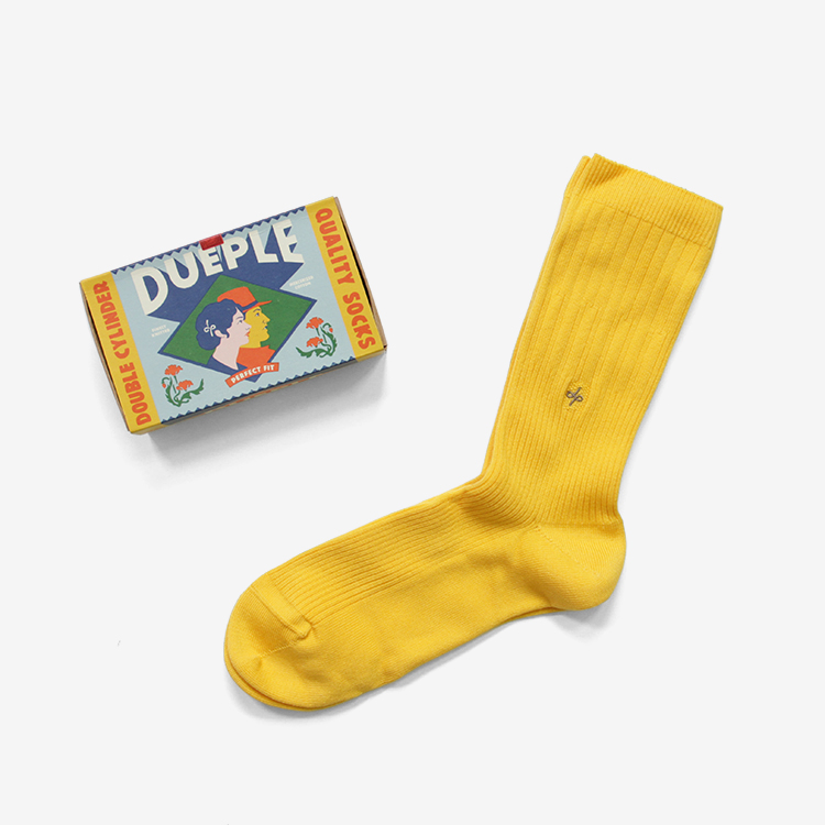 Dueple / REGULAR RIB SOCKS / EGG MASTER