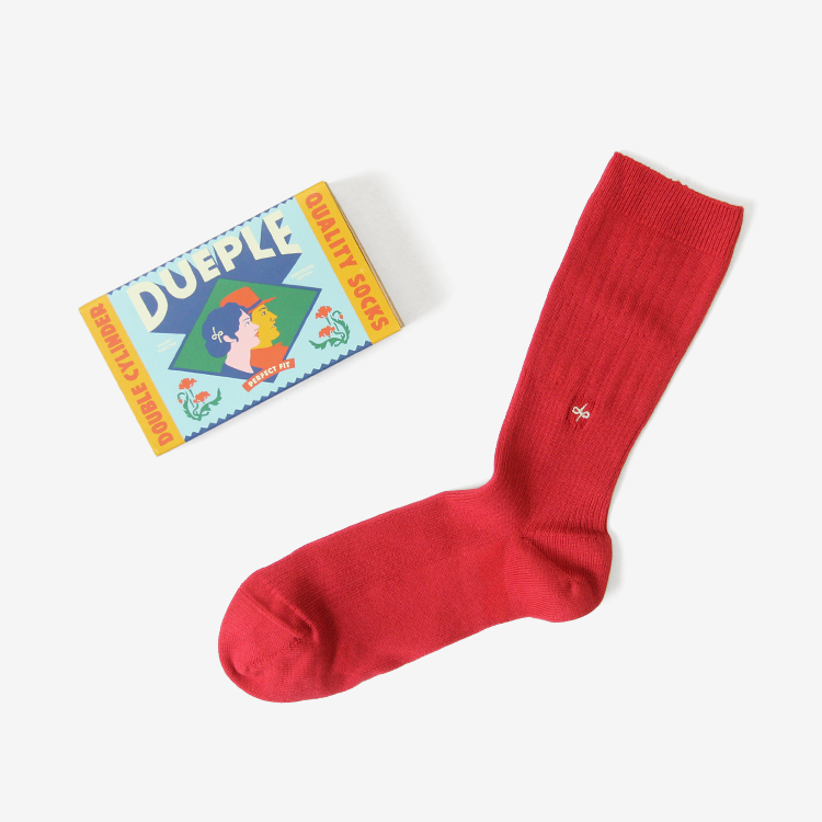 Dueple / REGULAR RIB SOCKS / BAY WATCH