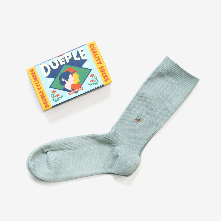 Dueple / REGULAR RIB SOCKS / NEW WAVE
