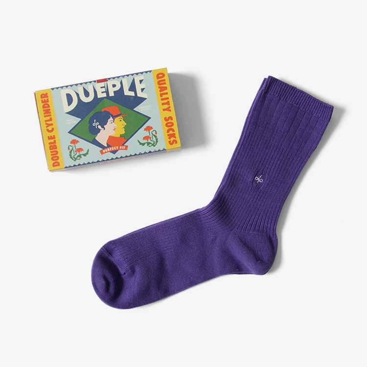 Dueple / REGULAR RIB SOCKS / PRINCE