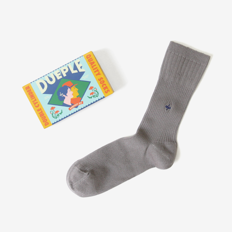 Dueple / REGULAR RIB SOCKS / PASSENGER