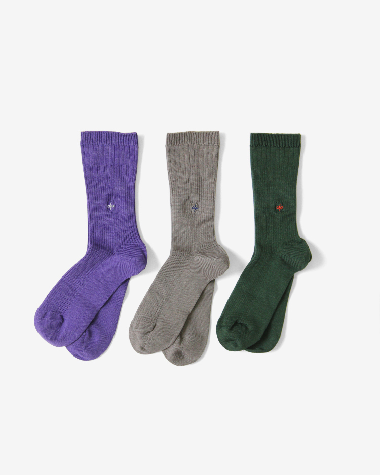 Dueple / 5PACK - REGULAR RIB SOCKS / LONDON