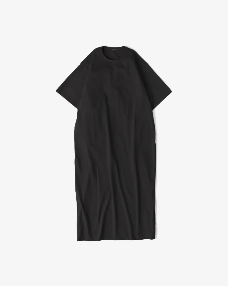 YLÈVE (WOMEN) / ORGANIC COTTON BIO T OP / BLACK
