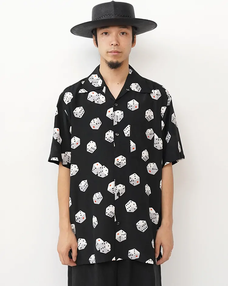 Aloha Blossom (MEN) / Dice / BLACK