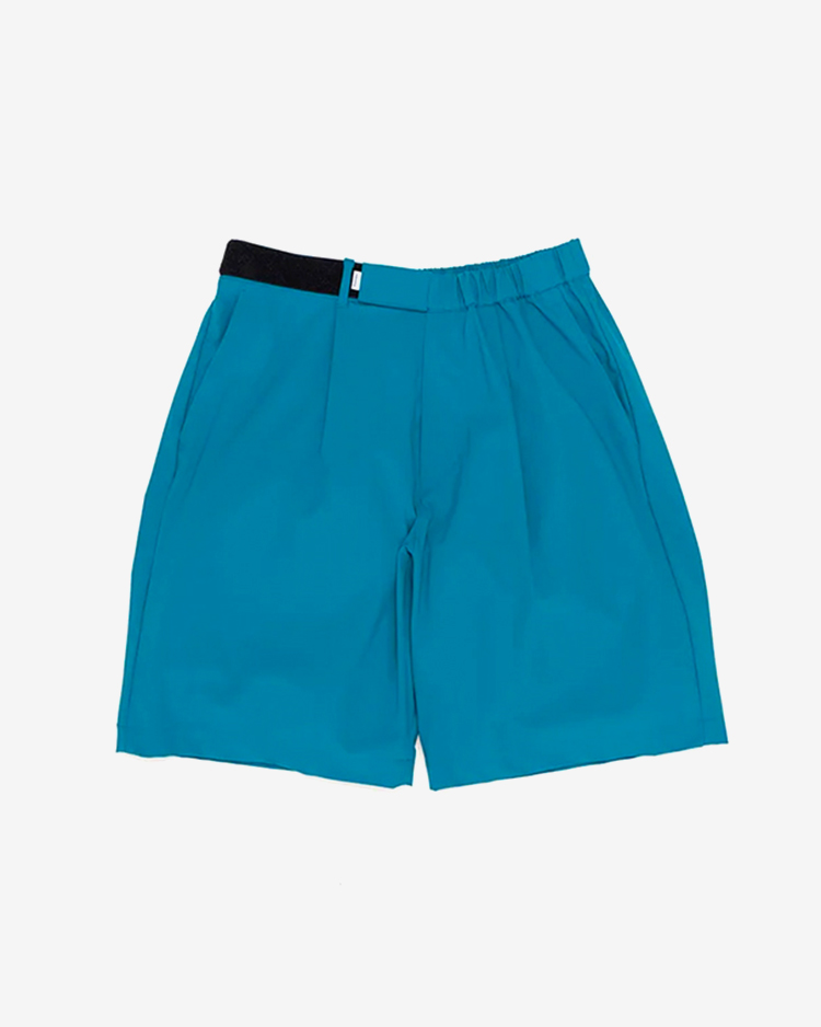 Graphpaper (MEN) / Flex Tricot Slim Chef Shorts / CYAN