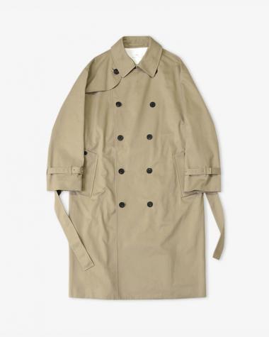 ATON (MEN) / WEST POINT OVERSIZED TRENCH COAT