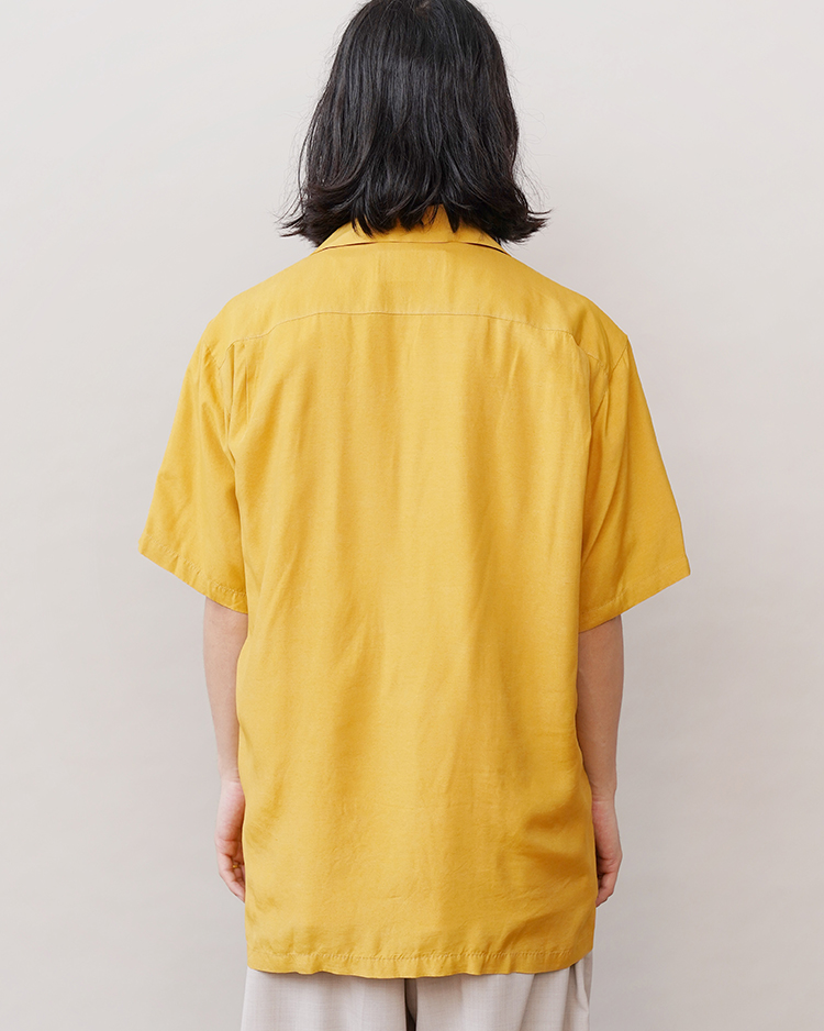 ANGAMA / YELLOW | Aloha Blossom (MEN)(アロハブロッサム) | SHIRTS