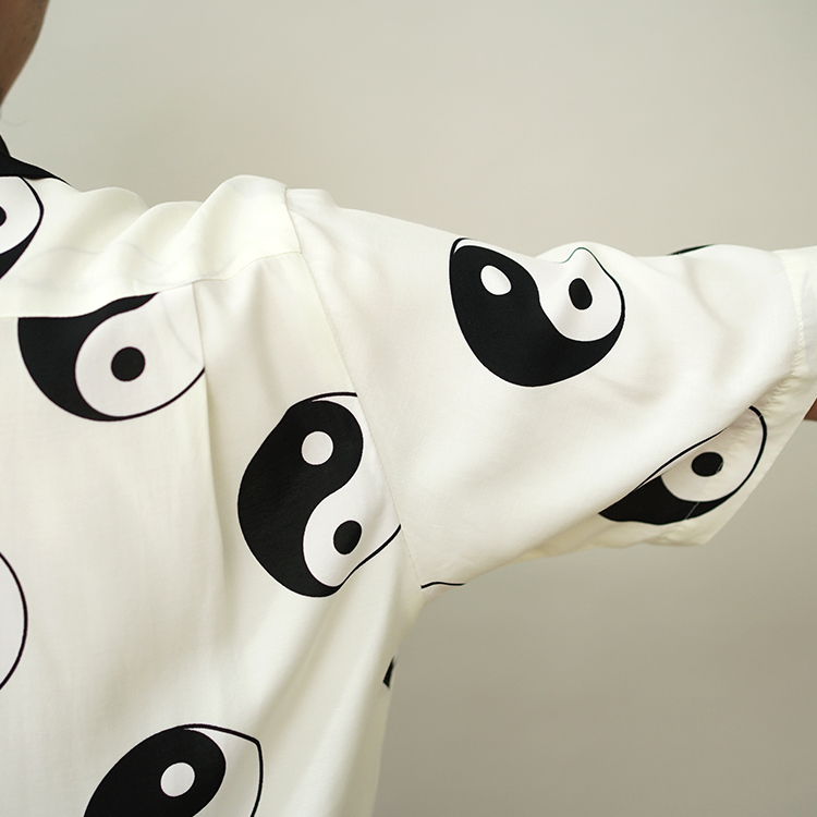 YIN&YANG / WHITE | Aloha Blossom (MEN)(アロハブロッサム YIN&YANG / WHITE | Aloha Blossom (MEN)(アロハブロッサム