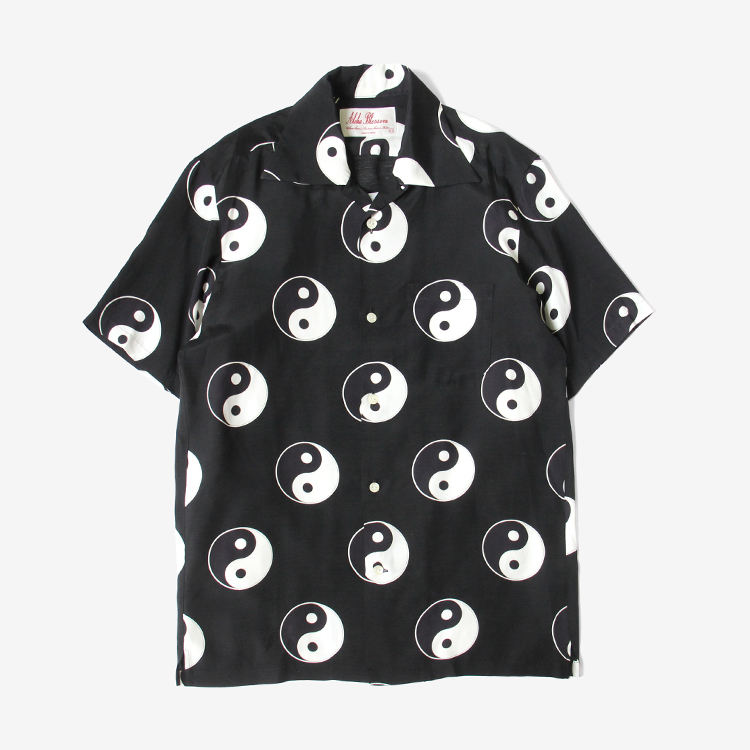 YIN&YANG / BLACK | Aloha Blossom (MEN)(アロハブロッサム) | SHIRTS ...