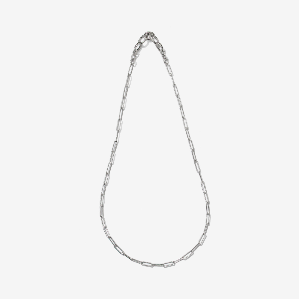 Garden of eden / engraved chain necklace(50cm)(23AW086)