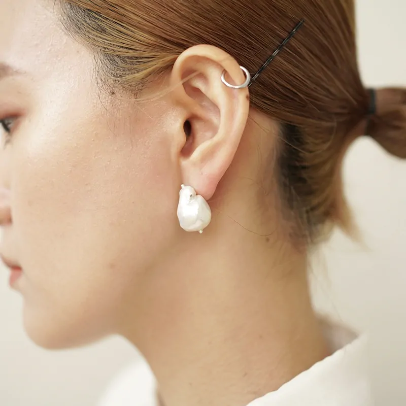 Garden of eden / BAROQUE PEARL PIERCE(ED-VG20-LKPI01)