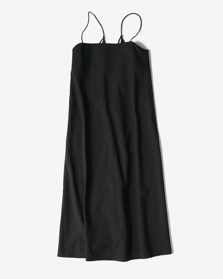 WOOL TROPICAL CAMISOLE DRESS | ATON (WOMEN)(エイトン