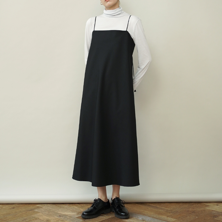 【海外配送可】【送料無料】 TROPICAL WOOL CAMISOLE (WOMEN)(エイトン ATON | DRESS ワンピース